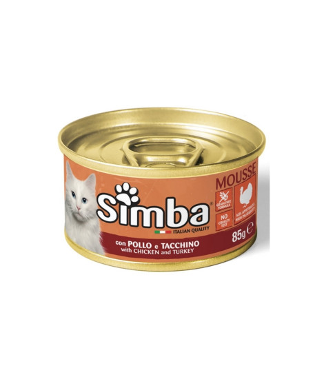 SIMBA GATTO GR.85 POLLO E...