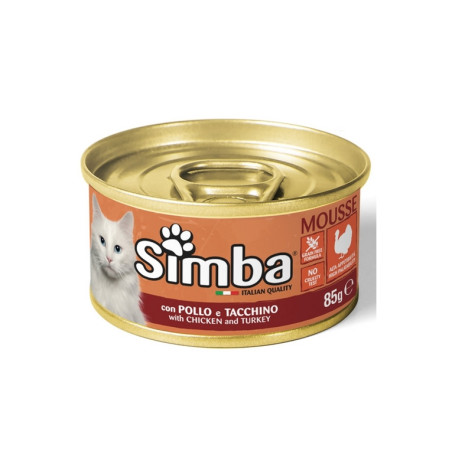 SIMBA GATTO GR.85 POLLO E TACCHINO