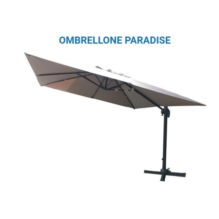OMBRELLONE PARADISE MT 3*4strut. GRIGIA
