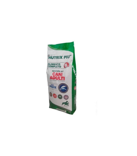 NUTRIX PIU ADULT PESCE KG 15