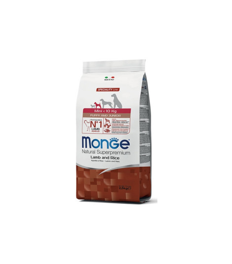 MONGE MINI P&J AGNELLO RISO...