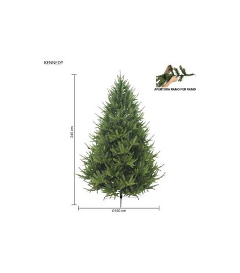 ALBERO KENNEDY VERDE CM 240