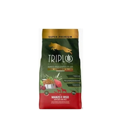 TRIPLO MANZO E RISO KG 12