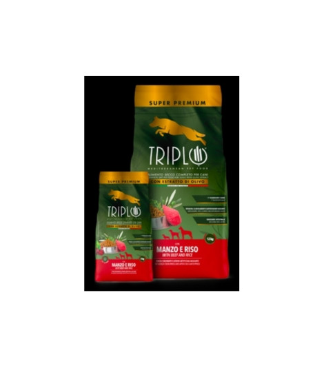TRIPLO MANZO E RISO KG 3