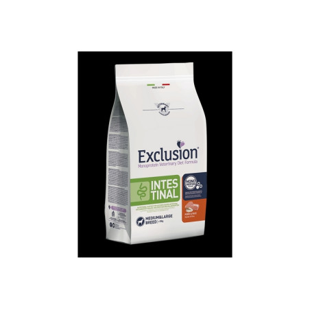 EXCL INTESTIN CANE M/L MAIALE RISO 2 KG