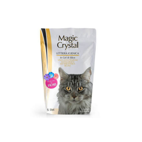 LETTIERA CRYSTAL SILICIO FIORI LT 5