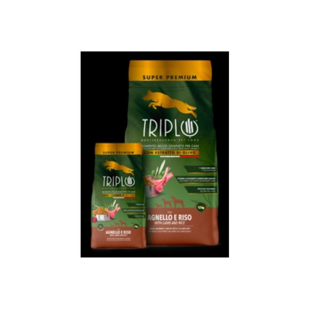TRIPLO AGNELLO E RISO KG 3
